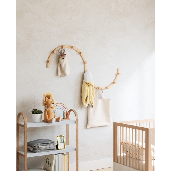 UMBRA półka wolnostojąca BELLWOOD biała naturalna - Umbra